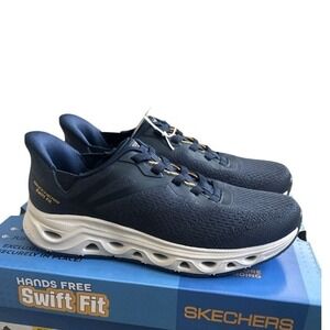 Skechers Men's Glide-Step Flex Hsnds Free Sneakers 232326 Navy Blue Size 9 #1559